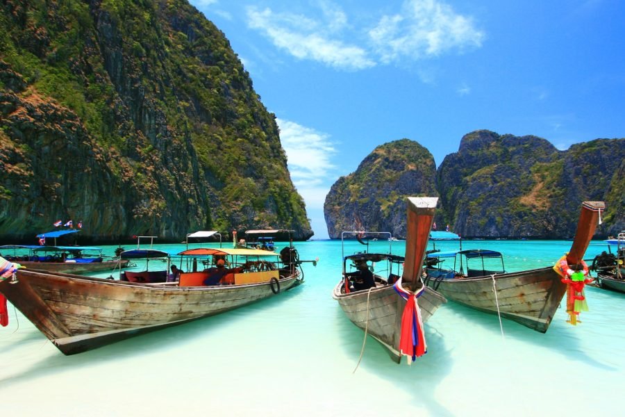 Phi Phi Islands Adventure Day Trip w/ Seaview Lunch by V. Marine